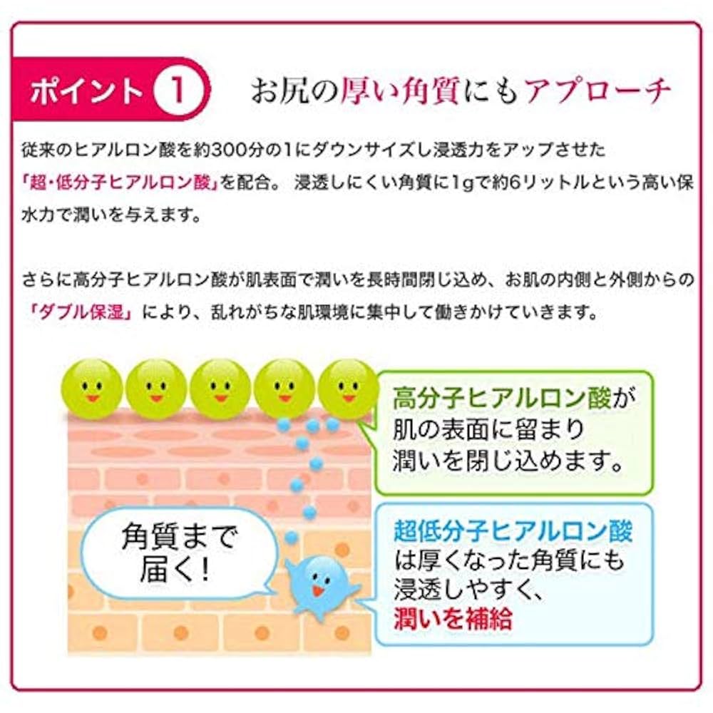 Amazon | 【re:beaute リボーテスキンケア】薬用ヒップケア美白